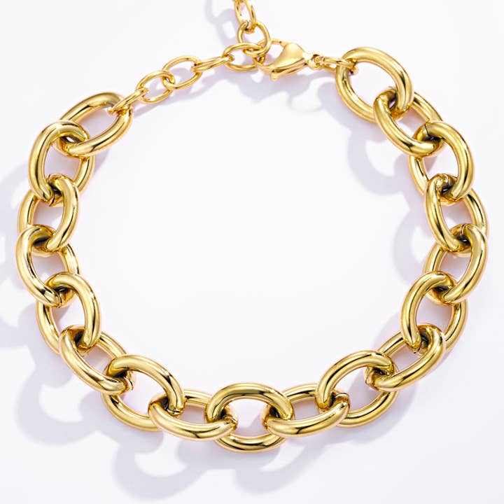 Levně ÉLINE L'ATELIER Náramek BARBORA GOLD