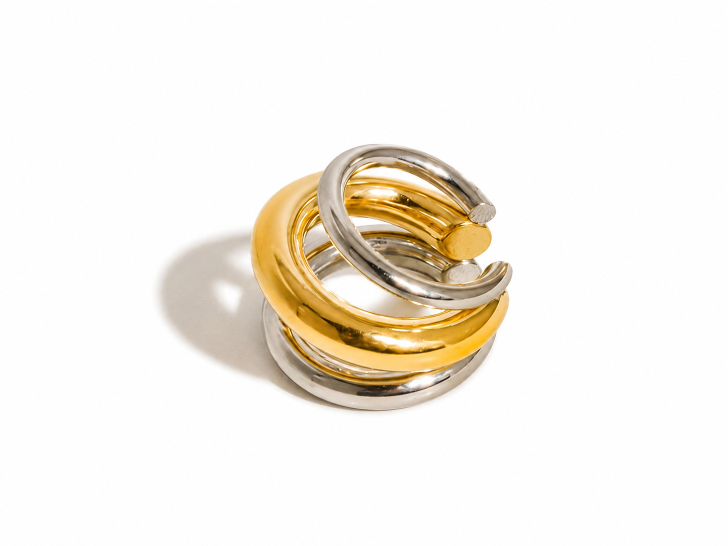 Flânerie by MAIQ Záušnice AMES BAREVNÉ 18K GOLD PLATED