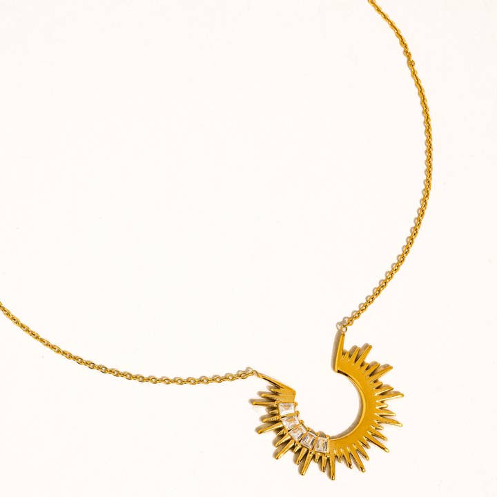 Flânerie by MAIQ Náhrdelník SOLANGE 18K GOLD PLATED