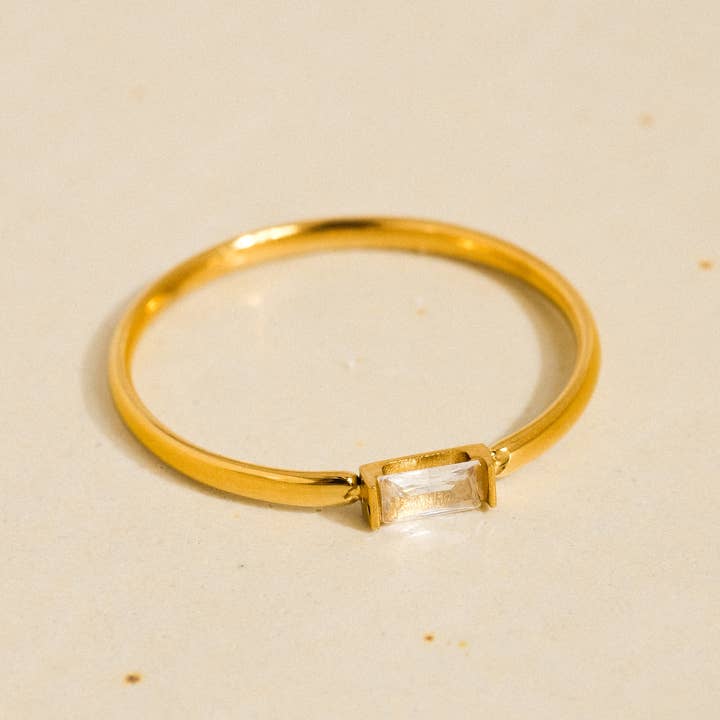 Levně Flânerie by MAIQ Prsten CÔME GOLD