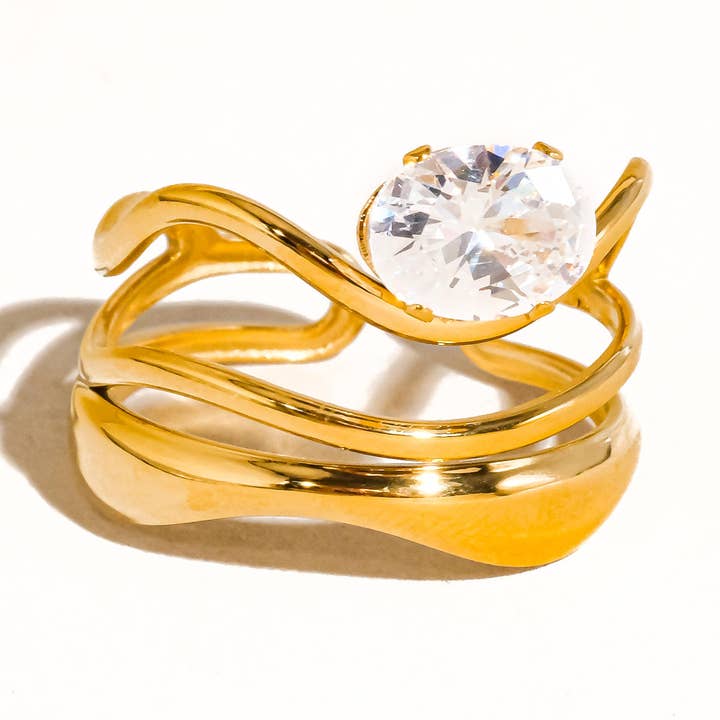Flânerie by MAIQ Prsten GLOIRE GOLD