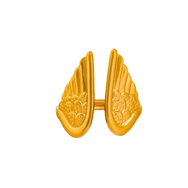 Flânerie by MAIQ Prsten SILVANE 18K GOLD PLATED Velikost: Univerzální