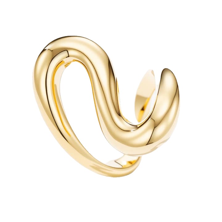 ÉLINE L'ATELIER Prsten PETRA GOLD Velikost: Univerzální