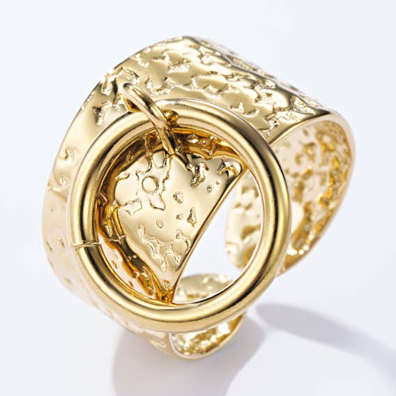 Levně ÉLINE L'ATELIER Prsten IVA GOLD