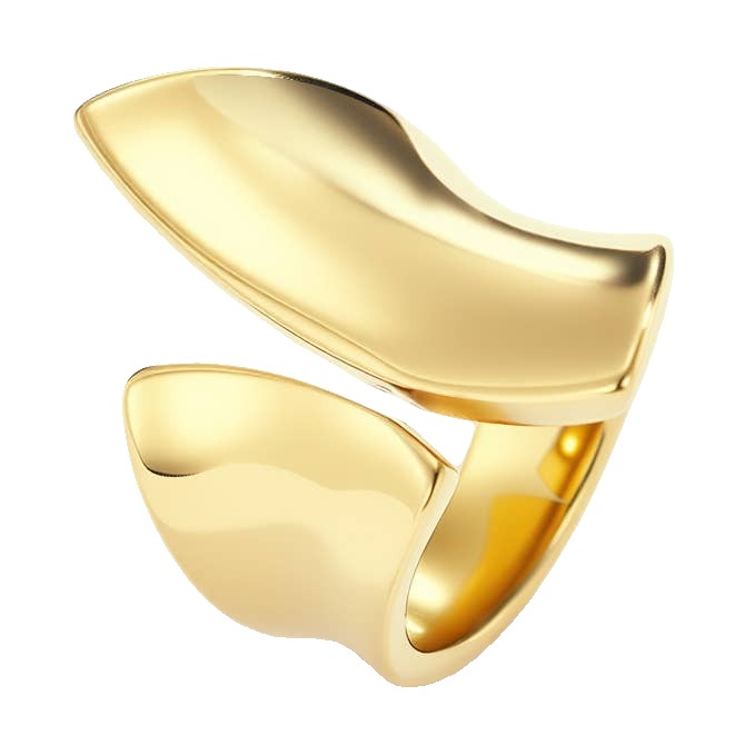 ÉLINE L'ATELIER Prsten MILA GOLD Velikost: 6 (EU: 51,5 - 53,5)