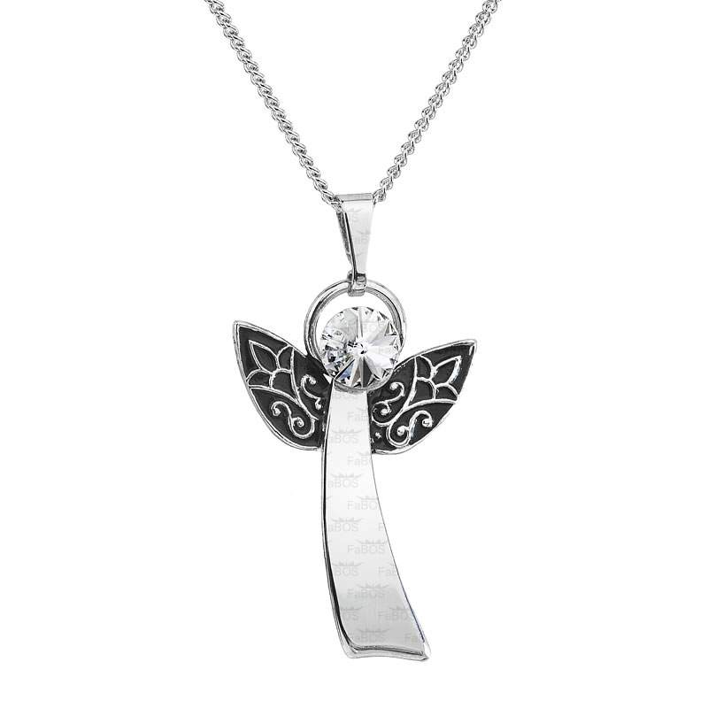 FABOS Náhrdelník WINTERCHILL ANGEL RIVOLI 6 CRYSTAL