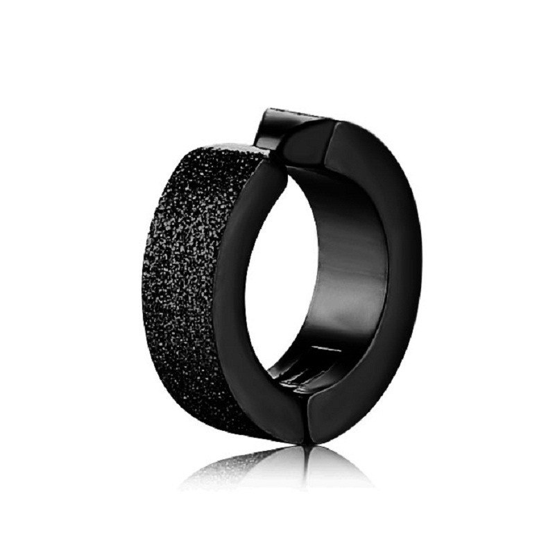 BRUNO Záušnice KRUH BLACK