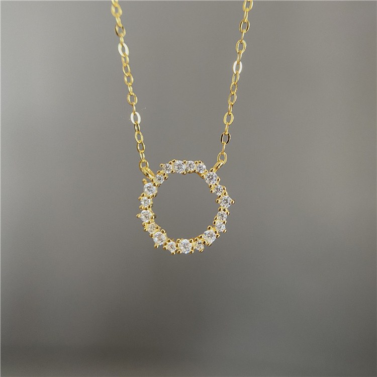BRUNO Náhrdelník KRUH GOLD
