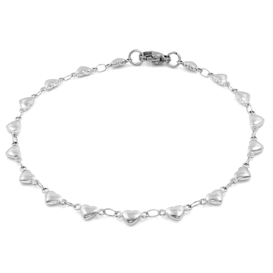 BRUNOshop.cz S1244 Srdíčkový náramek I Délka: 21 cm