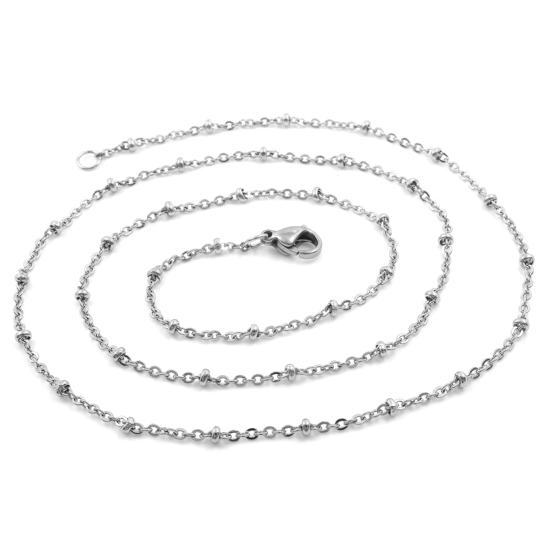 BRUNOshop.cz Kombinovaný řetízek s KULIČKAMI 50/0,15 cm