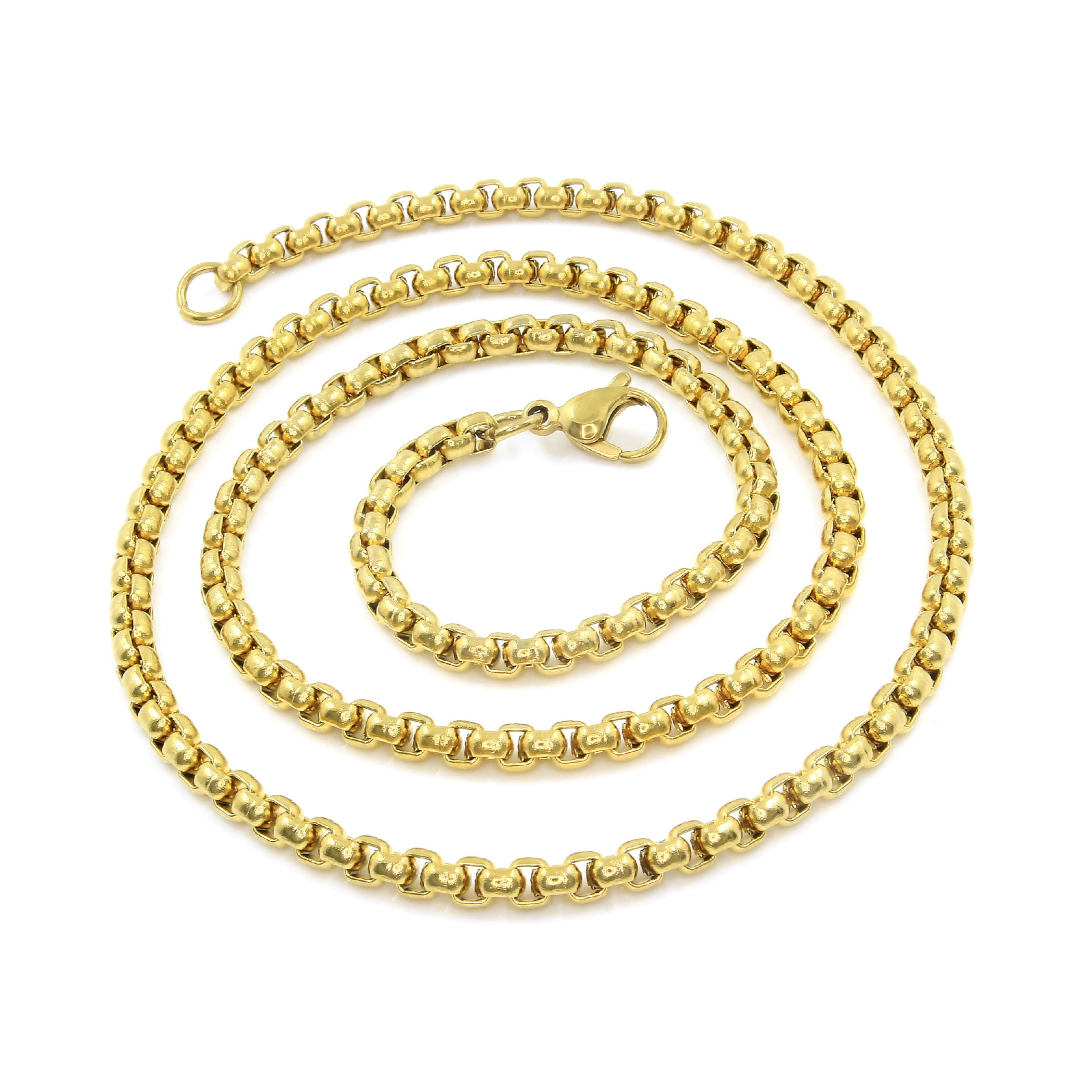 BRUNOshop.cz Řetízek BRUNO GOLD 65/0,35 cm