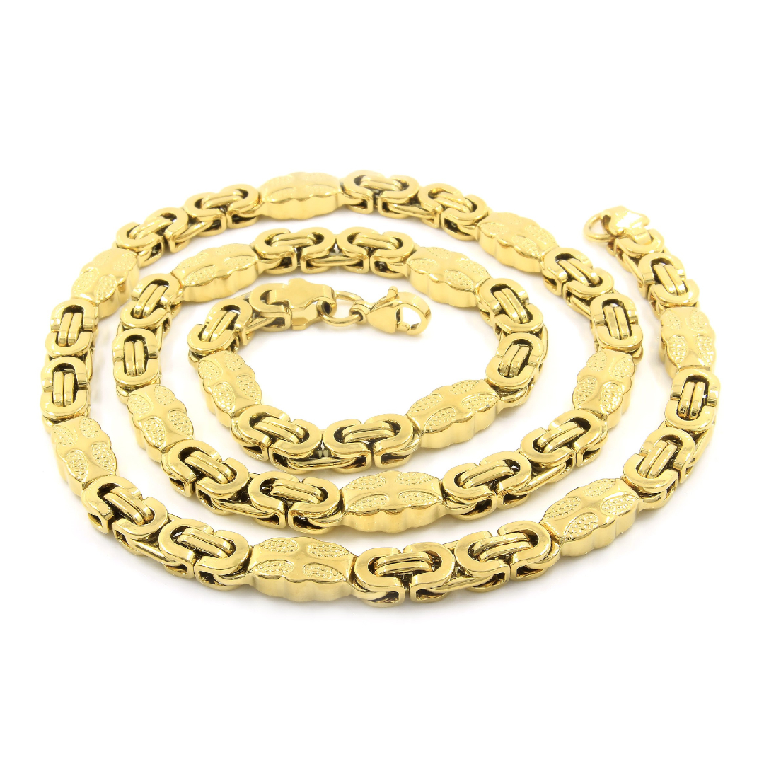 BRUNOshop.cz Náhrdelník BYZANTSKÝ VZOR GOLD