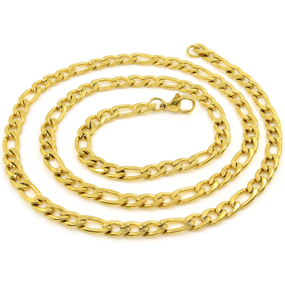 BRUNOshop.cz Řetěz FIGARO GOLD 60/0,5 cm