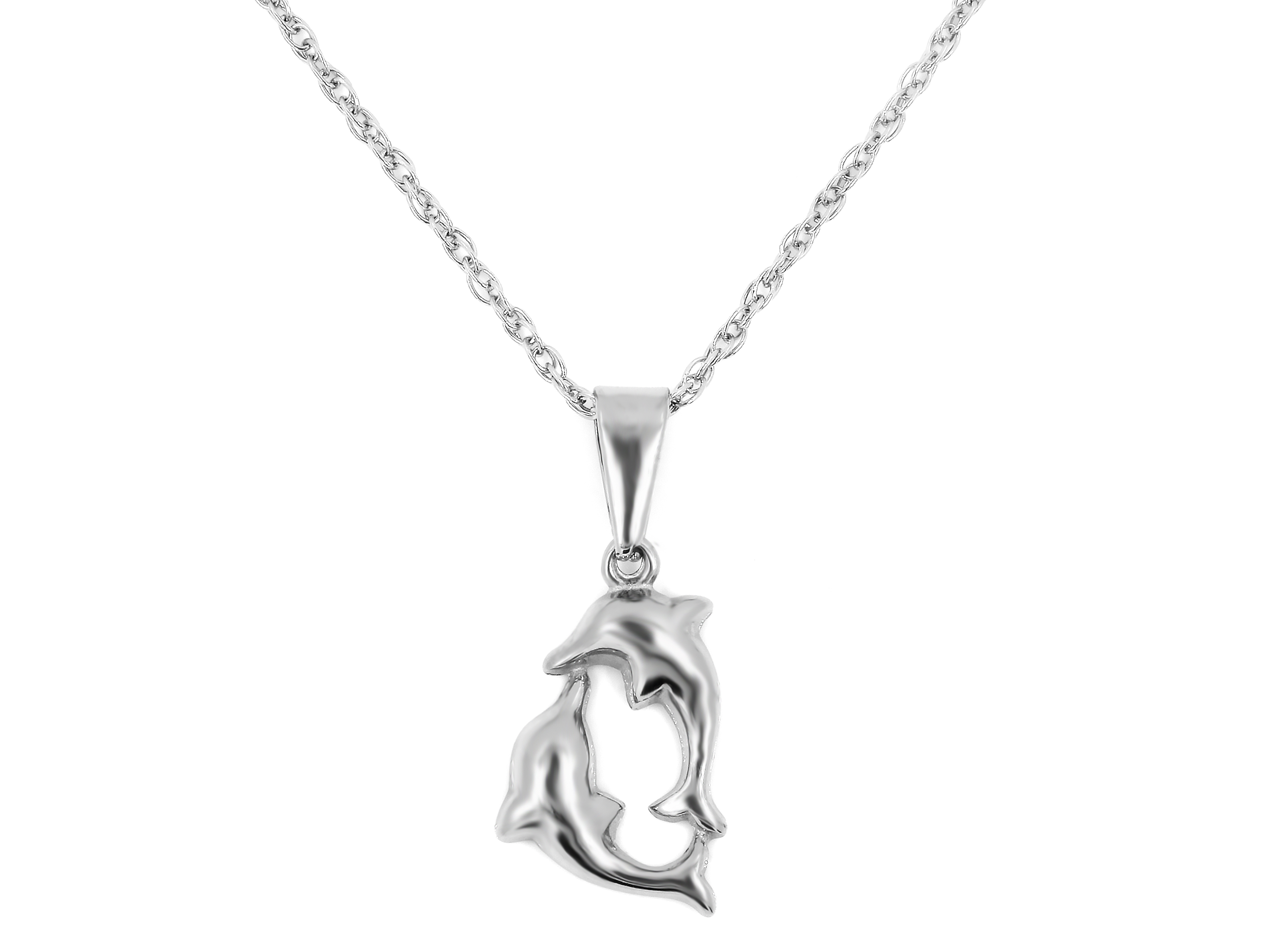 BRUNOshop.cz S2435 Přívěsek DELFÍN + řetízek