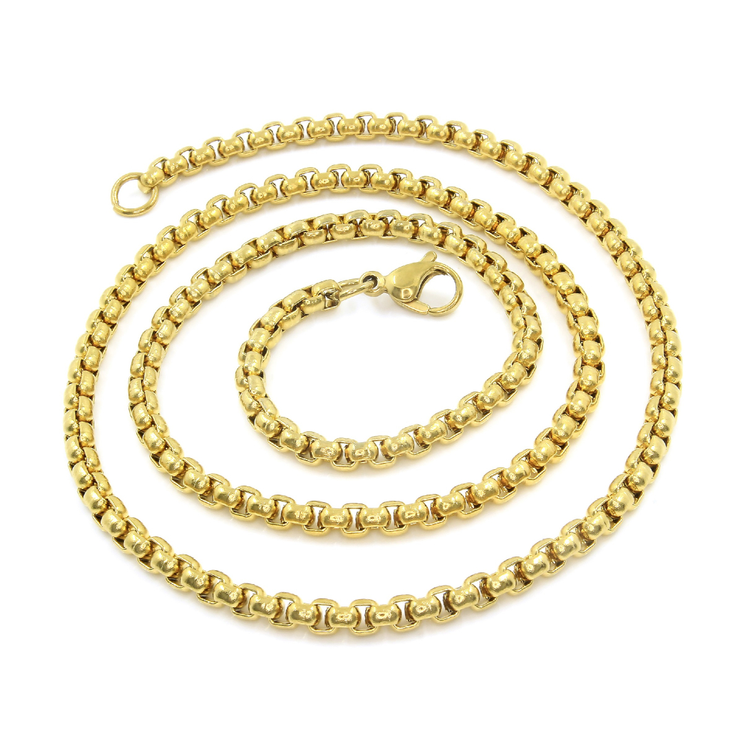 BRUNOshop.cz Řetízek BRUNO GOLD 50/0,35 cm