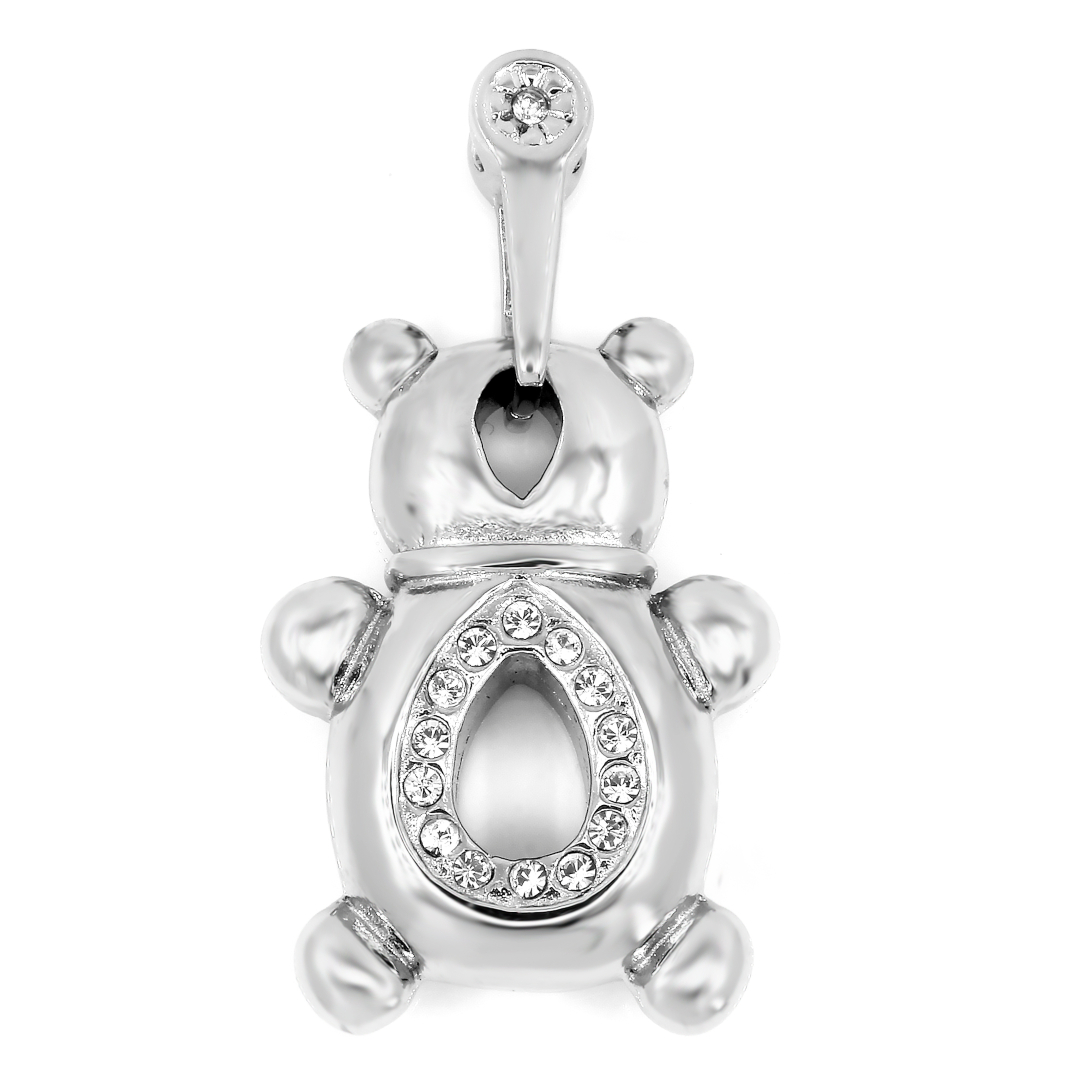 BRUNOshop.cz Přívěsek MEDVÍDEK s kamínky