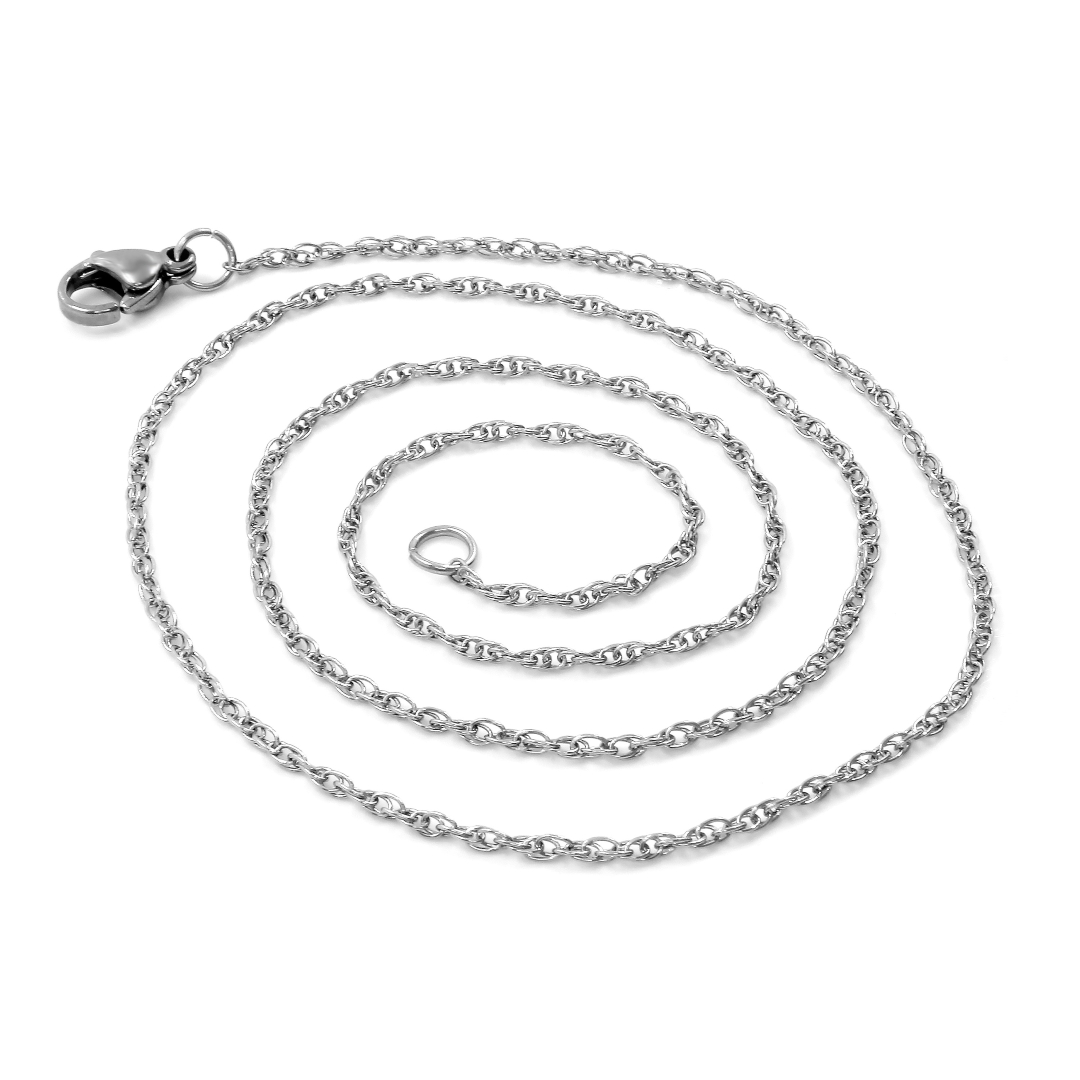 BRUNOshop.cz Tenký proplétaný řetízek 45/0,15 cm