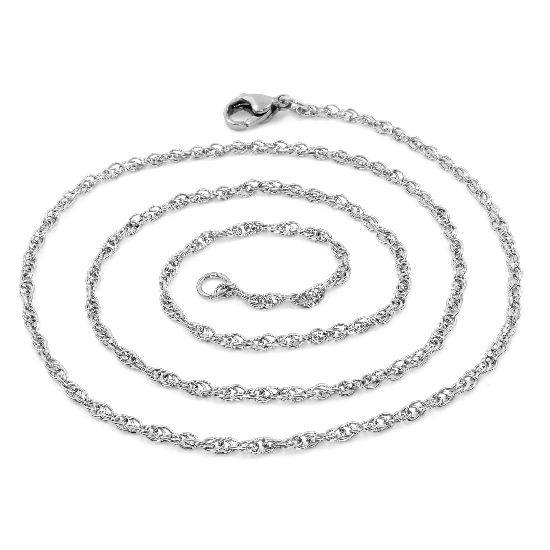 BRUNOshop.cz Tenký proplétaný řetízek 50/0,2 cm