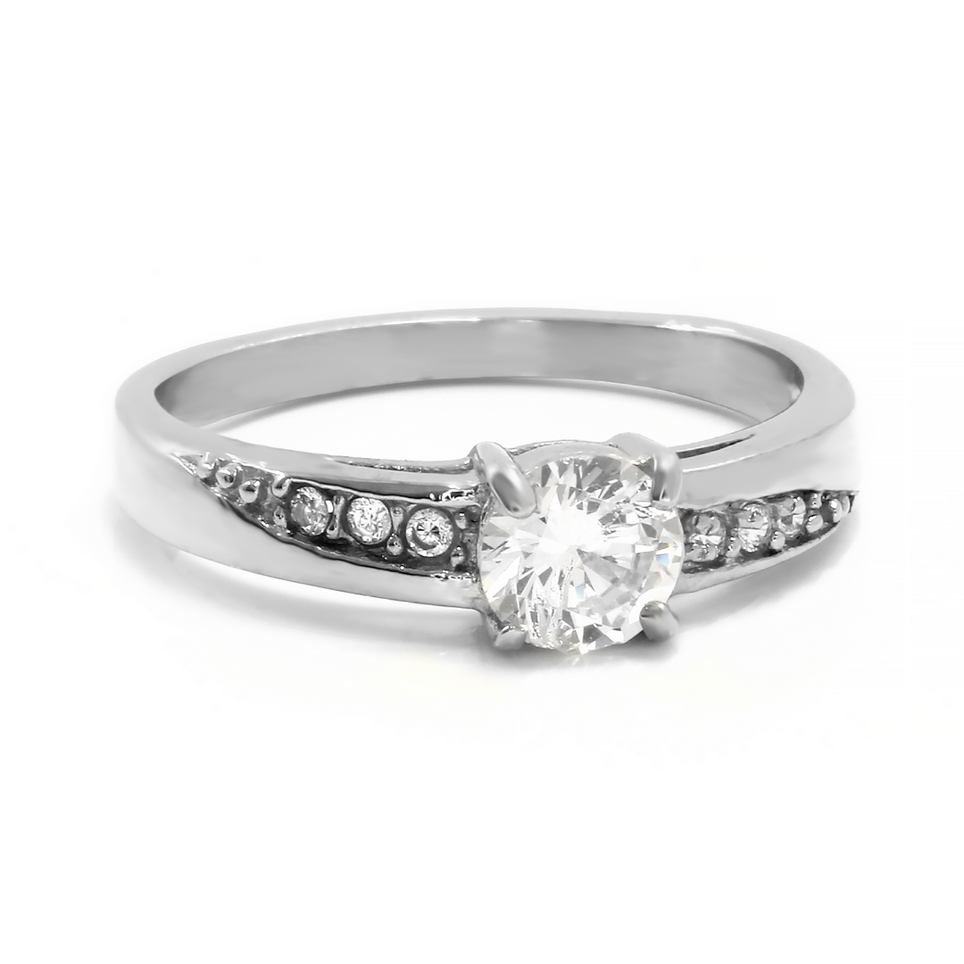 BRUNOshop.cz Prsten s kamínky Velikost: 7 (EU: 54 - 56)