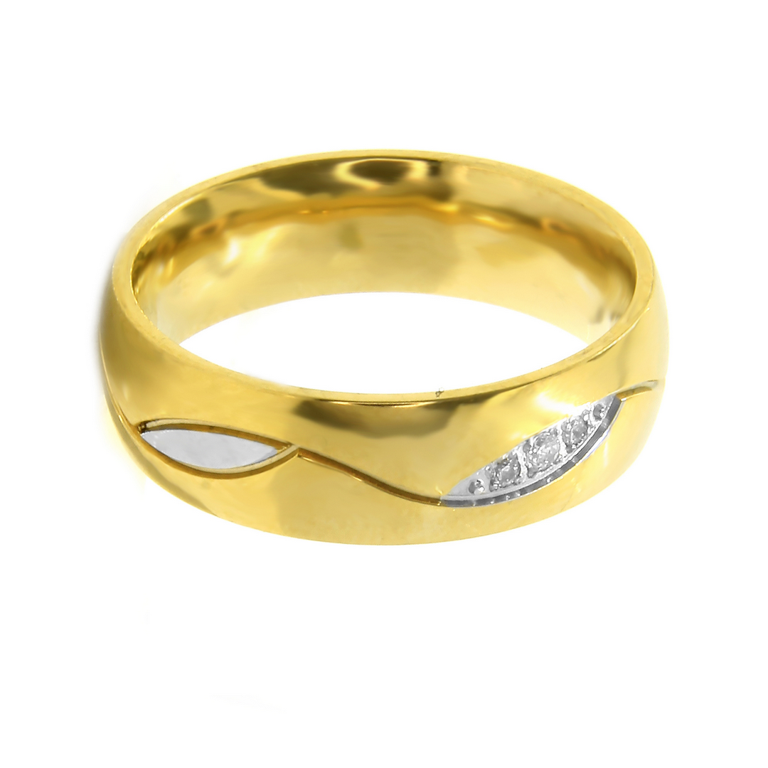 S2880 Dámský prsten VLNKA II Velikost: 5 (EU: 49 - 51)