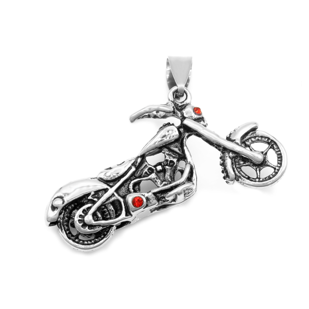 BRUNOshop.cz Přívěsek MOTORKA RED