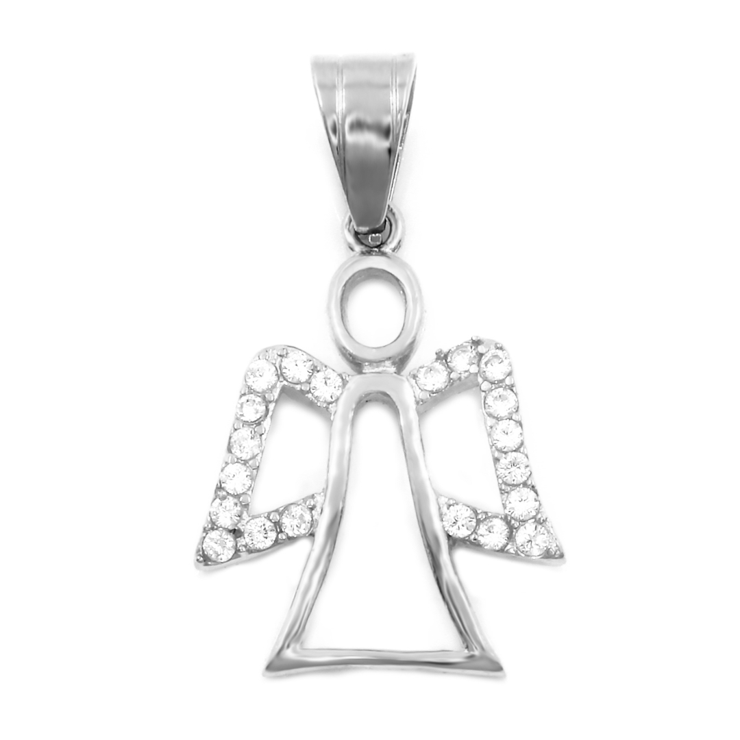 BRUNOshop.cz Přívěsek ANDÍLEK s kamínky