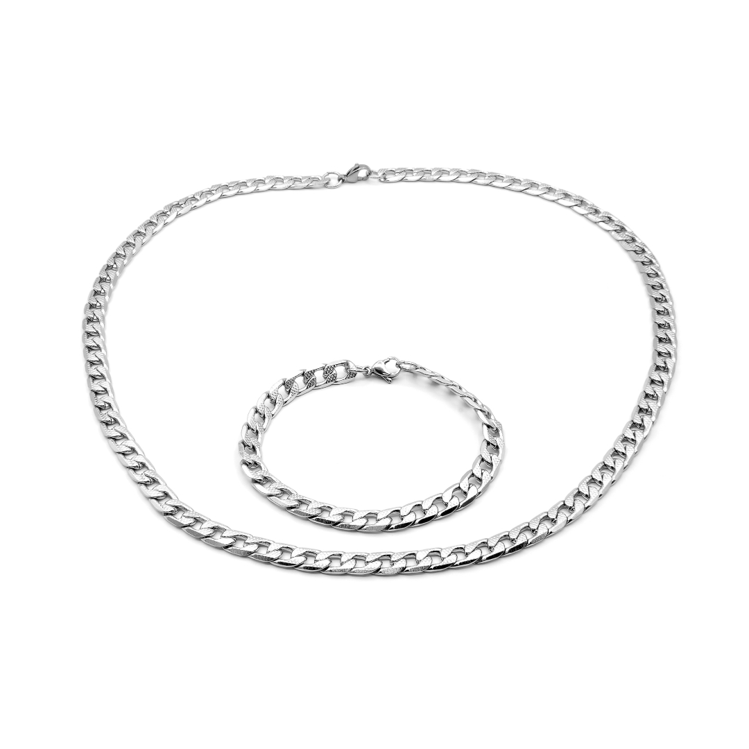 BRUNOshop.cz Souprava PANCR II náramek + řetízek