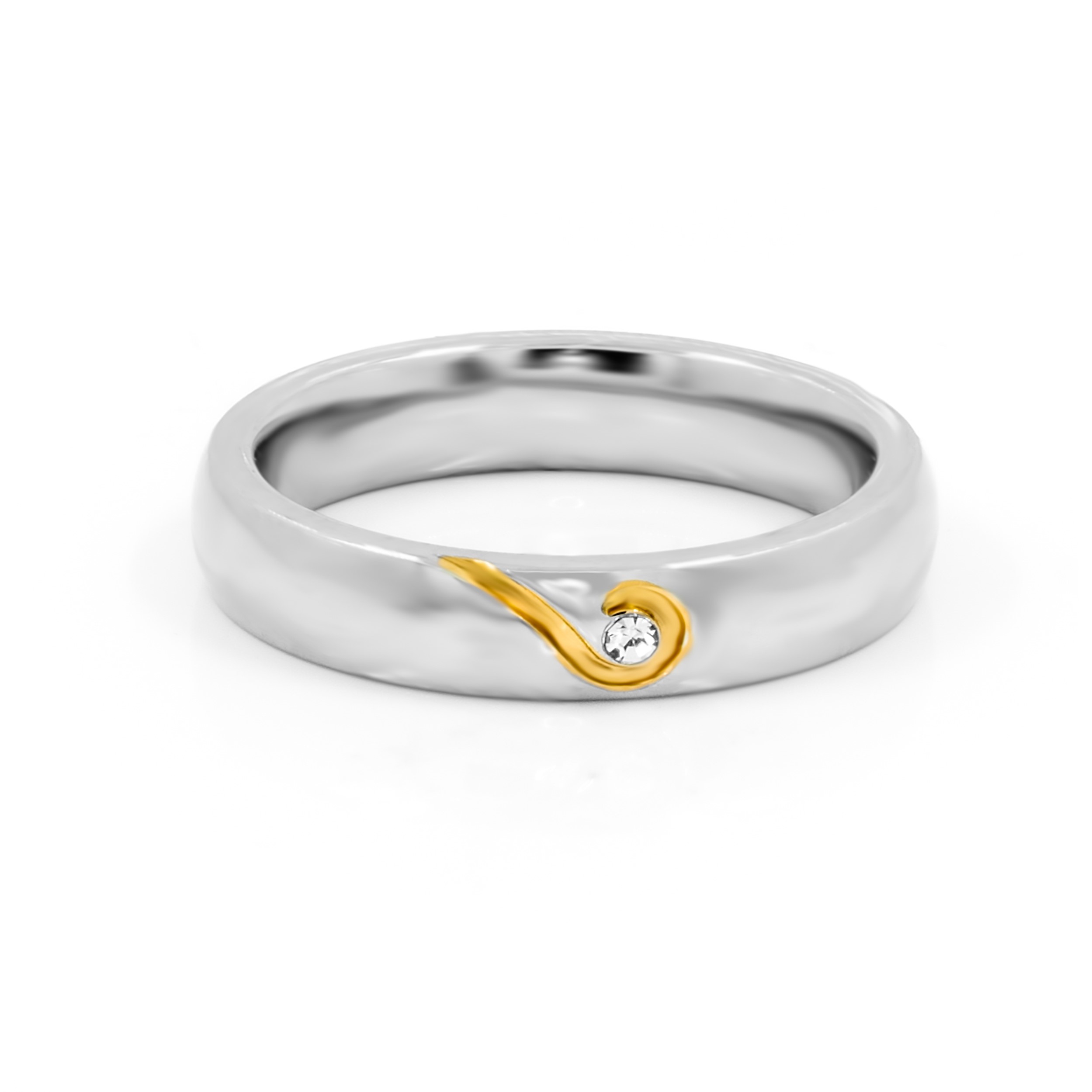 S3230 Dámský snubní prsten SRDCE Velikost: 6 (EU: 51,5 - 53,5)