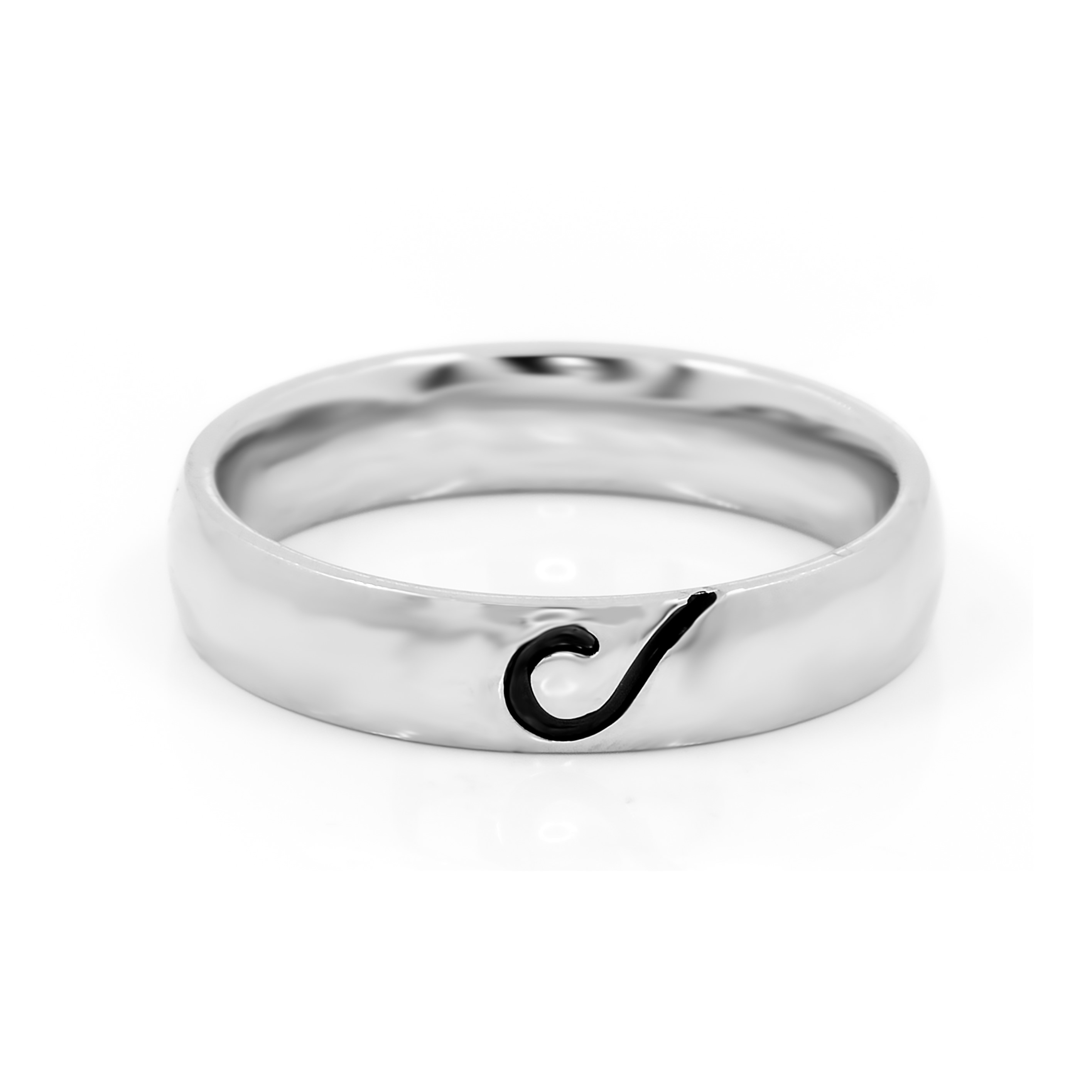 S3231 Pánský snubní prsten SRDCE Velikost: 8 (EU: 56,5 - 58,5)