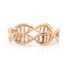 Prsten DNA ROSE GOLD