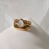 Prsten ALOUETTE GOLD (Velikost 7 (EU: 54 - 56))
