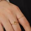 Prsten CHESTER GOLD (Velikost 7 (EU: 54 - 56))
