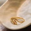 Prsten CHESTER GOLD (Velikost 7 (EU: 54 - 56))