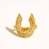 Prsten MAEVRIC GOLD (Velikost 7 (EU: 54 - 56))