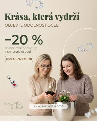 Udržitelnost, která sluší 🌿 Oslavte s námi Den Země volbou, která dává smysl. 💚 Chirurgická ocel vyniká dlouhou životností...