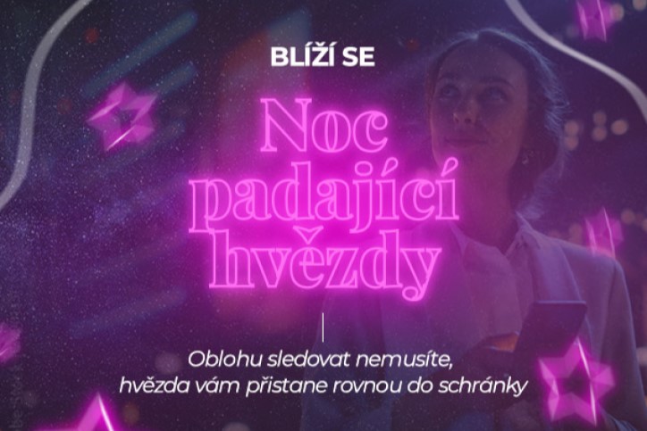 Splňte si přání během Noci padající hvězdy