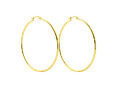 Fülbevaló Körök GOLD 5,5 cm
