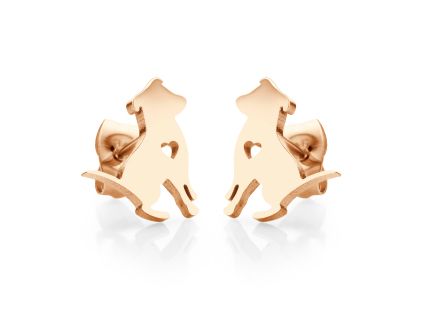 Fülbevaló KUTYUS ROSE GOLD