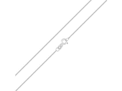 Ezüst finom ANKER lánc 45/0,13 cm