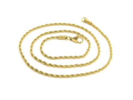 Vékony VALIS lánc GOLD 45/0,2 cm