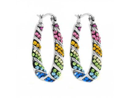 Náušnice RAINBOW S3814