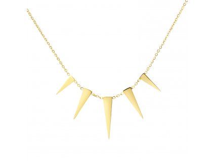 Náhrdelník TRIANGLE GOLD S3977