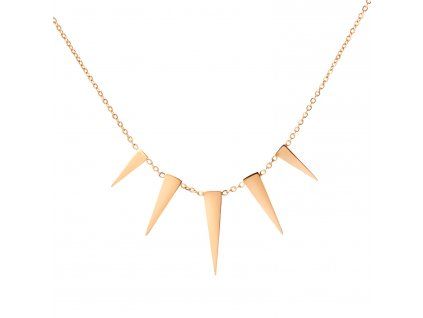 Náhrdelník TRIANGLE ROSE GOLD S3989