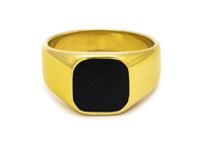 Pánsky prsteň GOLD II S4377