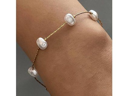 Náramok IDA 18K GOLD PLATED