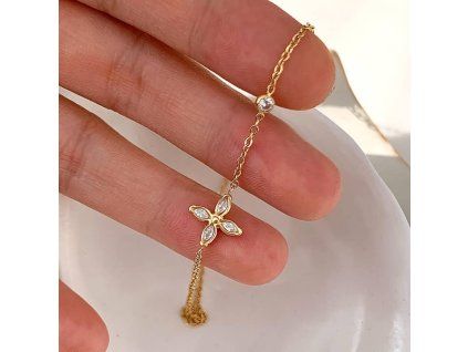 Náhrdelník CLYRA 18K GOLD PLATED