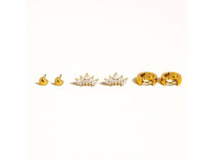 Náušnice ANOUK 18K GOLD PLATED