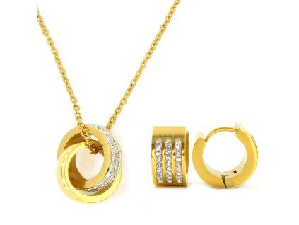 Súprava KRÚŽKY GOLD S2603