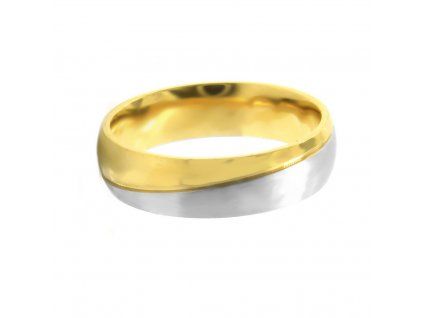 Pánsky prsteň DUO GOLD S2883