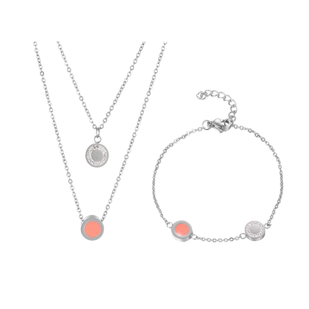 Súprava ROSE SILVER S3374